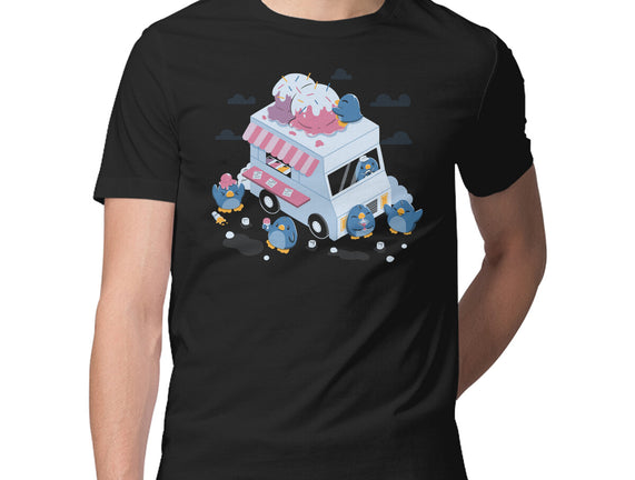 Frozen Truck Kawaii Penguins