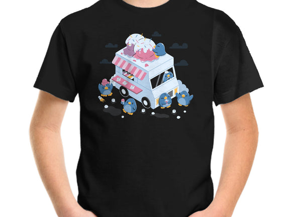 Frozen Truck Kawaii Penguins