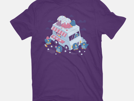 Frozen Truck Kawaii Penguins