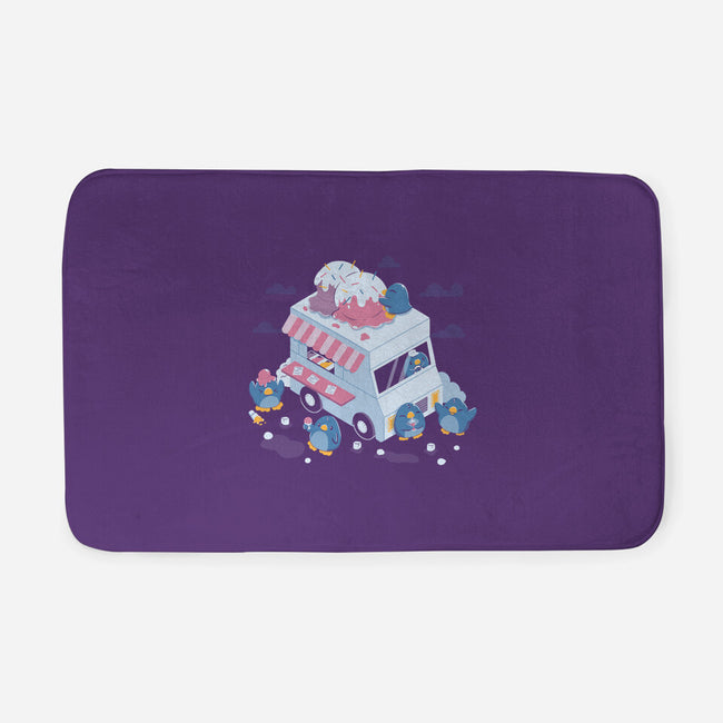 Frozen Truck Kawaii Penguins-None-Memory Foam-Bath Mat-tobefonseca