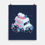 Frozen Truck Kawaii Penguins-None-Matte-Poster-tobefonseca