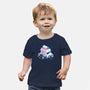 Frozen Truck Kawaii Penguins-Baby-Basic-Tee-tobefonseca