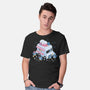 Frozen Truck Kawaii Penguins-Mens-Basic-Tee-tobefonseca