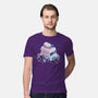 Frozen Truck Kawaii Penguins-Mens-Premium-Tee-tobefonseca