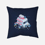 Frozen Truck Kawaii Penguins-None-Removable Cover w Insert-Throw Pillow-tobefonseca