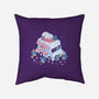 Frozen Truck Kawaii Penguins-None-Removable Cover w Insert-Throw Pillow-tobefonseca