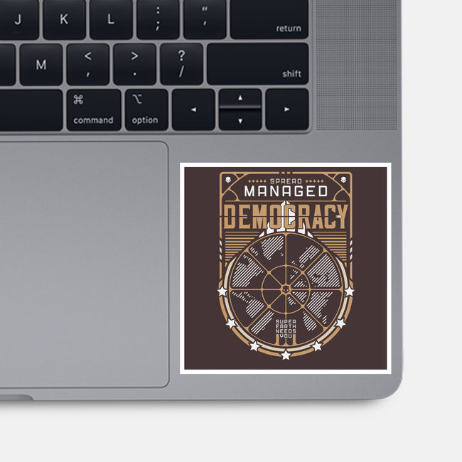 Democracy-None-Glossy-Sticker-BadBox