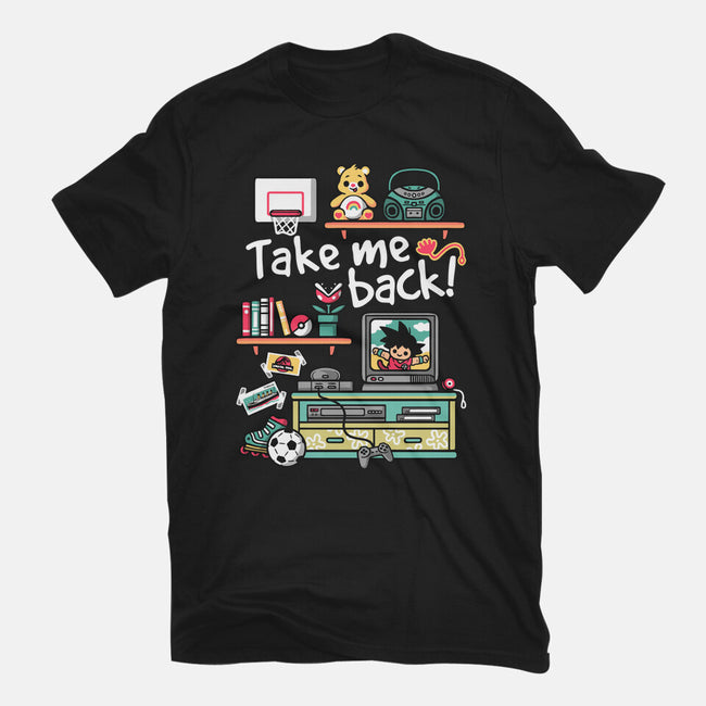 Take Me Back To My Childhood Days-Womens-Basic-Tee-NemiMakeit