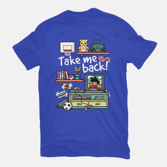 Take Me Back To My Childhood Days-Unisex-Basic-Tee-NemiMakeit