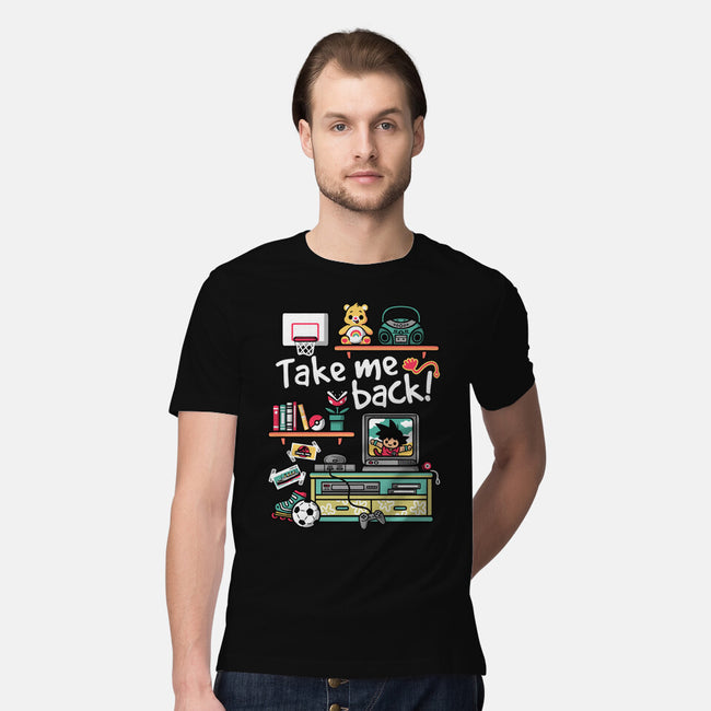 Take Me Back To My Childhood Days-Mens-Premium-Tee-NemiMakeit