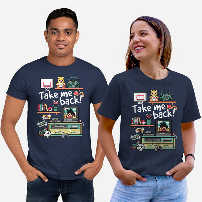 Take Me Back To My Childhood Days-Unisex-Basic-Tee-NemiMakeit