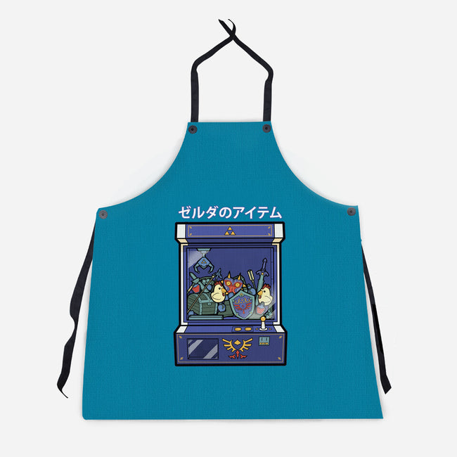 Hylians Crane-Unisex-Kitchen-Apron-Astrobot Invention