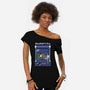 Hylians Crane-Womens-Off Shoulder-Tee-Astrobot Invention