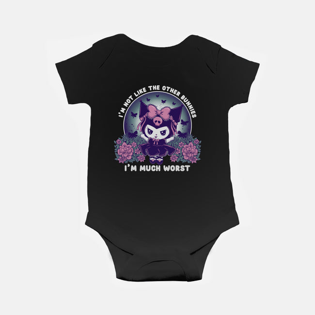 Worst Bunny-Baby-Basic-Onesie-rmatix