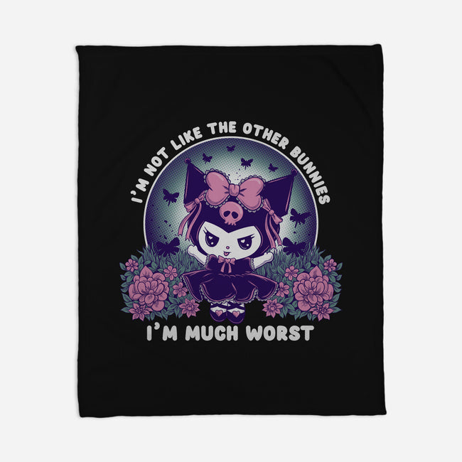 Worst Bunny-None-Fleece-Blanket-rmatix