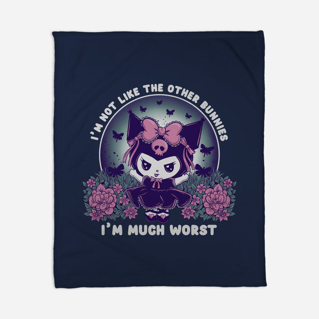 Worst Bunny-None-Fleece-Blanket-rmatix