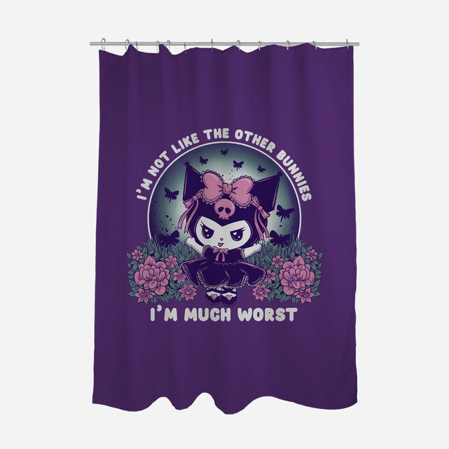 Worst Bunny-None-Polyester-Shower Curtain-rmatix