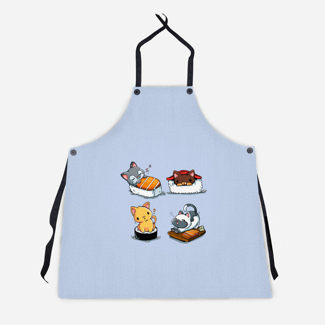 KittenSushi-Unisex-Kitchen-Apron-Vallina84