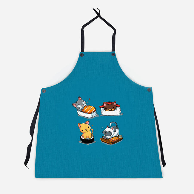 KittenSushi-Unisex-Kitchen-Apron-Vallina84