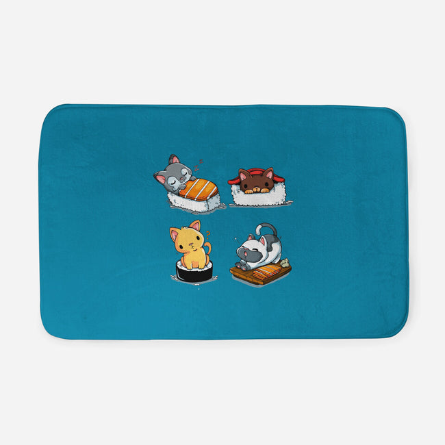 KittenSushi-None-Memory Foam-Bath Mat-Vallina84