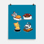 KittenSushi-None-Matte-Poster-Vallina84