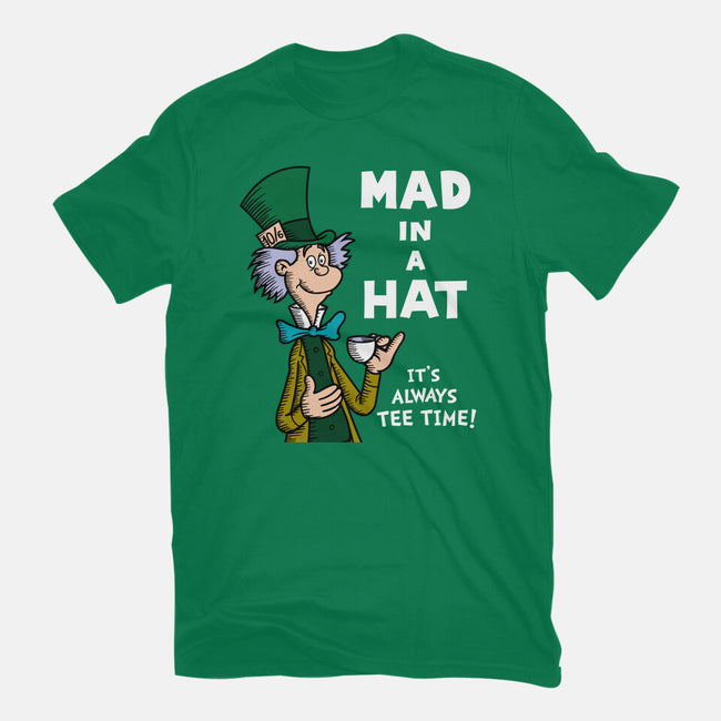 Mad In A Hat-Womens-Fitted-Tee-Raffiti