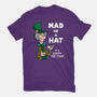 Mad In A Hat-Womens-Fitted-Tee-Raffiti