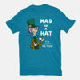 Mad In A Hat-Unisex-Basic-Tee-Raffiti