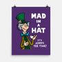 Mad In A Hat-None-Matte-Poster-Raffiti