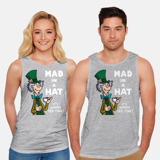 Mad In A Hat-Unisex-Basic-Tank-Raffiti