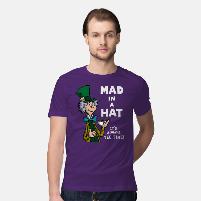 Mad In A Hat-Mens-Premium-Tee-Raffiti