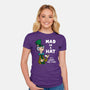 Mad In A Hat-Womens-Fitted-Tee-Raffiti