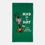 Mad In A Hat-None-Beach-Towel-Raffiti