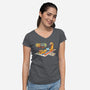 Twister-Womens-V-Neck-Tee-Xentee