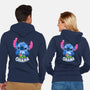 Dance Under The Moonlight-Unisex-Zip-Up-Sweatshirt-Xentee