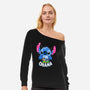 Dance Under The Moonlight-Womens-Off Shoulder-Sweatshirt-Xentee