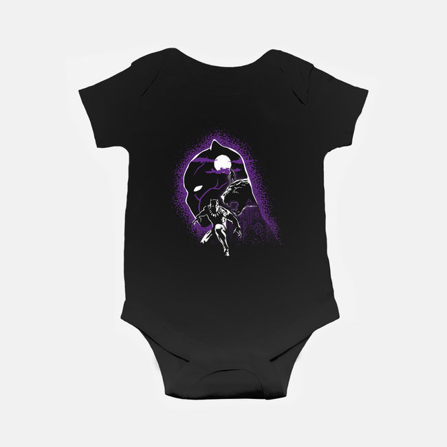 Black Panther-Baby-Basic-Onesie-Xentee