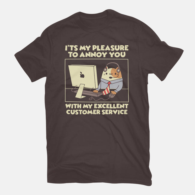 Customer Service-Womens-Basic-Tee-Xentee