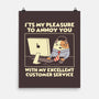 Customer Service-None-Matte-Poster-Xentee