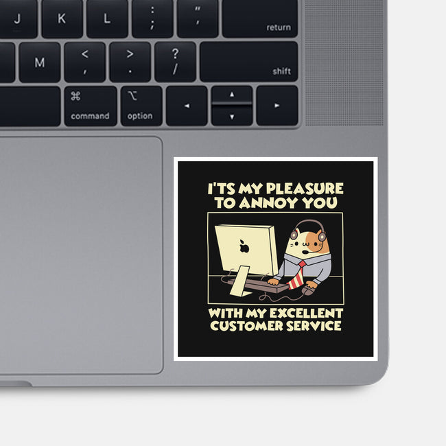 Customer Service-None-Glossy-Sticker-Xentee