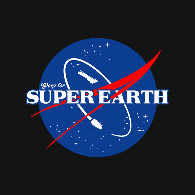 Glory For Super Earth-Mens-Long Sleeved-Tee-rocketman_art