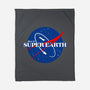 Glory For Super Earth-None-Fleece-Blanket-rocketman_art