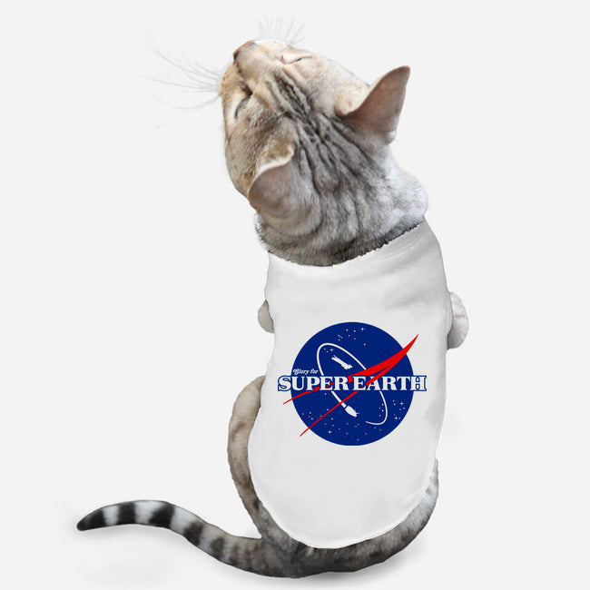 Glory For Super Earth-Cat-Basic-Pet Tank-rocketman_art