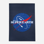 Glory For Super Earth-None-Indoor-Rug-rocketman_art