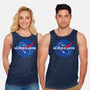 Glory For Super Earth-Unisex-Basic-Tank-rocketman_art