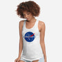 Glory For Super Earth-Womens-Racerback-Tank-rocketman_art