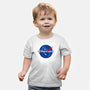 Glory For Super Earth-Baby-Basic-Tee-rocketman_art