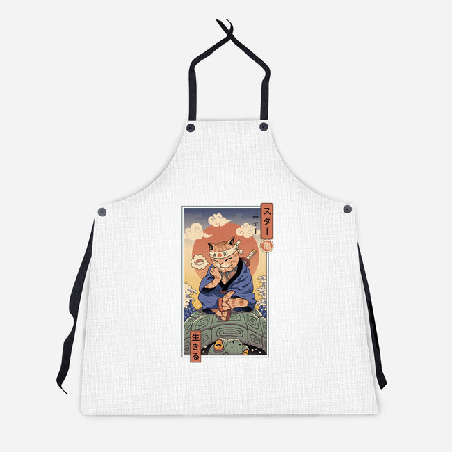 Kame Meowster-Unisex-Kitchen-Apron-vp021