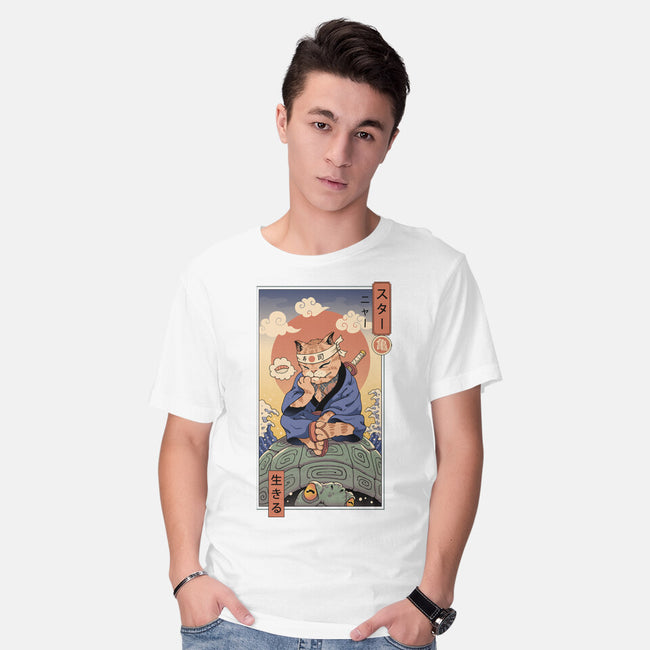 Kame Meowster-Mens-Basic-Tee-vp021