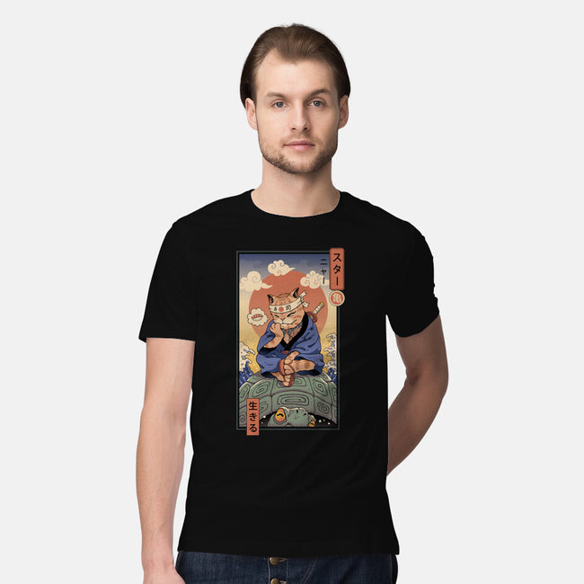 Kame Meowster-Mens-Premium-Tee-vp021